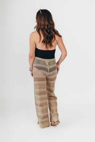 Vieste Crochet Knit Pants