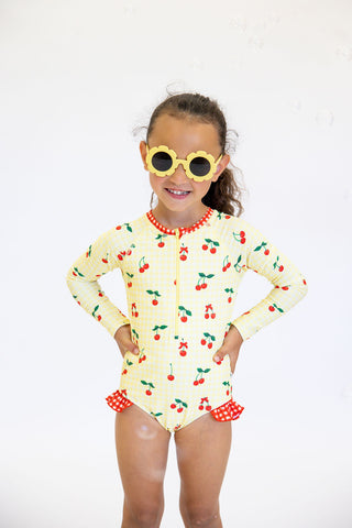 Very Cherry One-Piece Swimsuit | Tiny Talulah