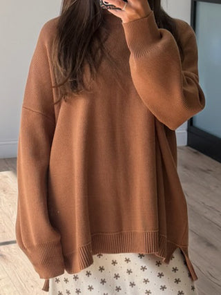 Maywood Knit Sweater | Chestnut | +Plus Available