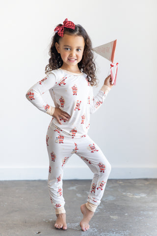 Kids Here Comes Santa Pajama Set | Tiny Talulah