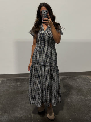 Maye Gingham Dress