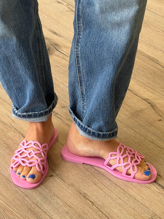 Lotus Jelly Slides | Bubblegum