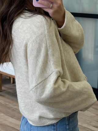 Isla Cardigan | Oat | RESTOCK