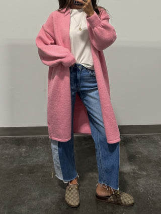 On The Daily Cardigan | Ballet Pink | +Plus Available