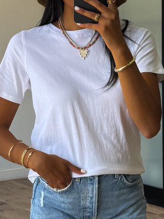 Double Time Tee | White | RESTOCK