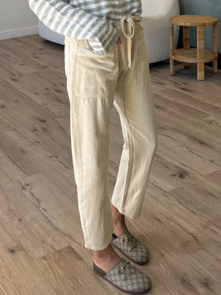 Highland Drawstring Pants | Bone