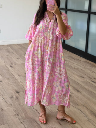 Hit The Tropics Maxi Dress