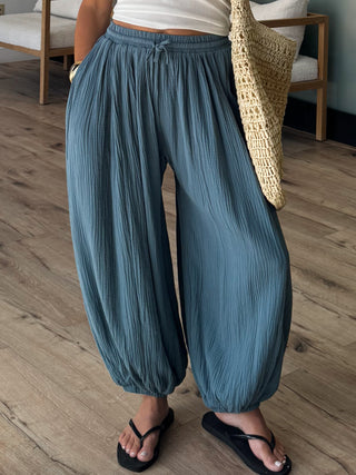 Jump In Parachute Pants | Teal