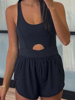 Work It Out Active Runsie | Black