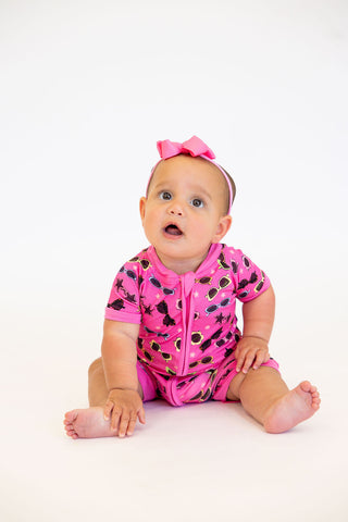 Bright + Sunny Short Romper | Tiny Talulah