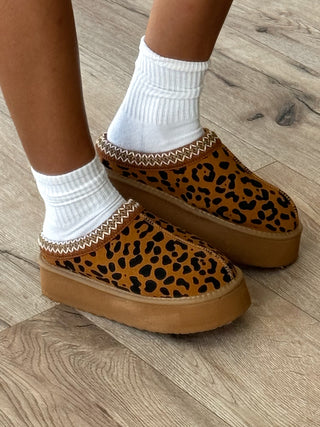 Tazza Platform Slide | Leopard