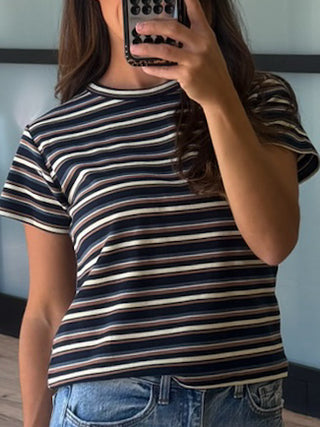 Jaelyn Stripe Tee