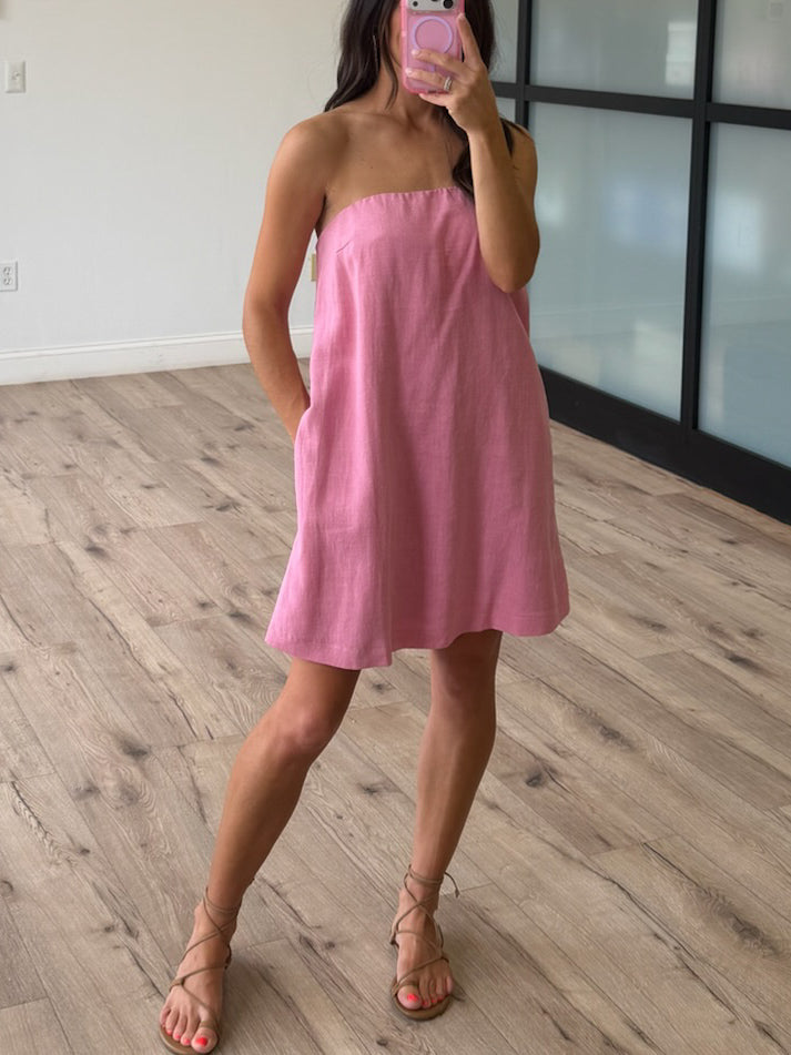 Alejandra Strapless Shift Dress Alejandra Strapless Shift Dress