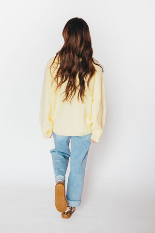 Berkshire Knit Sweater | Lemon