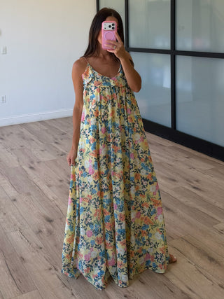 Primrose Maxi Dress | Sunny Wildflowers