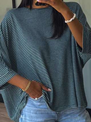Dremme Brushed Knit Top | Pine