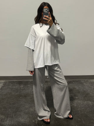 Double Up Lounge Pants | Grey