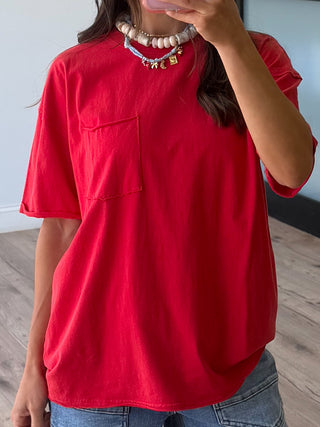 Cruiser Pocket Tee | Red