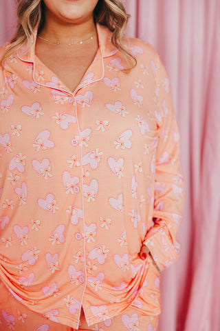 Sweetheart Pajama Set | +Plus Available