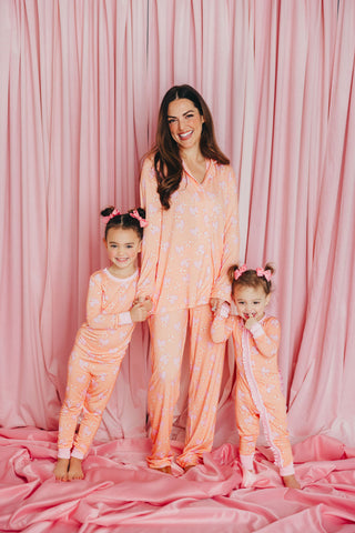 Sweetheart Ruffle Sleep Onesie | Tiny Talulah