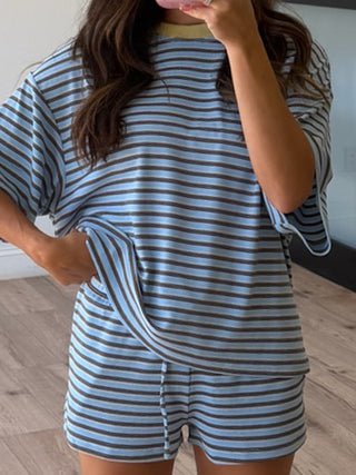 Laidback Blues Contrast Tee