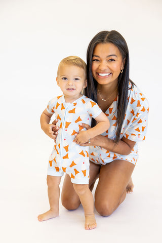 Sugar Cone Short Romper | Tiny Talulah