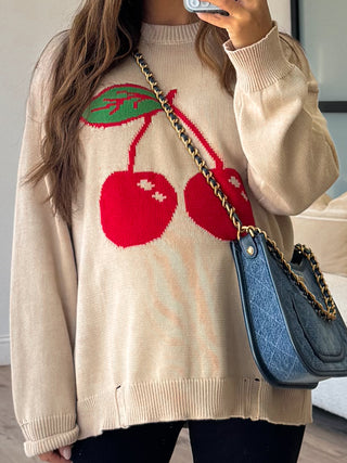 Cherry On Top Sweater