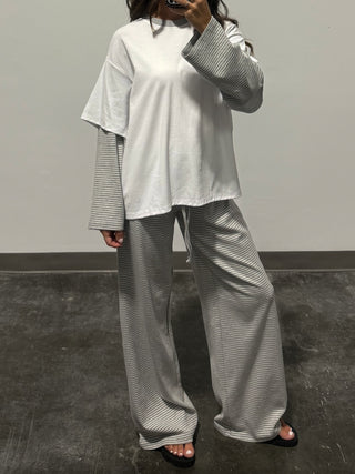 Double Up Lounge Pants | Grey