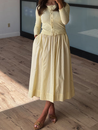 Meant To Be Button-Front Top | Daffodil