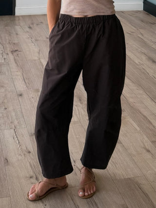 Sprint Theory Active Barrel Pants | Coffee