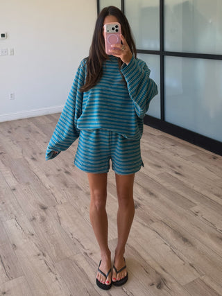 Hypeline Terry Knit Set | Seaside Oat | RESTOCK