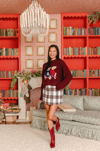 Bearly Cold Knit Sweater