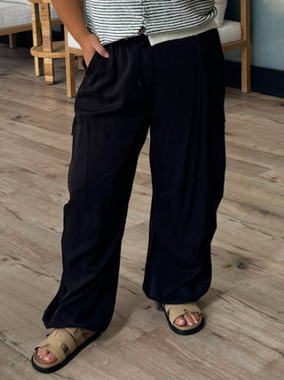 Greatest Hits Cargo Pants | Black