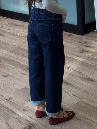 Thayne Cropped Boyfriend Jeans | +Plus Available