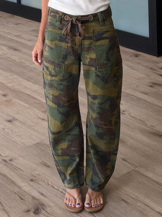 Sergeant Drawstring Barrel Pants | +Plus Available | RESTOCK