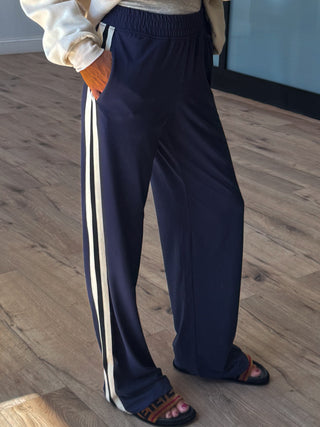Sporty Butter Soft Active Pants | Navy | +Plus Available