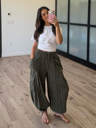 Ranger Cargo Balloon Pants | Forest