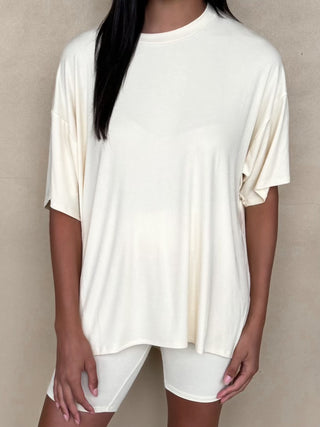 Novi Ribbed Tee + Shorts Set | Daffodil | +Plus Available