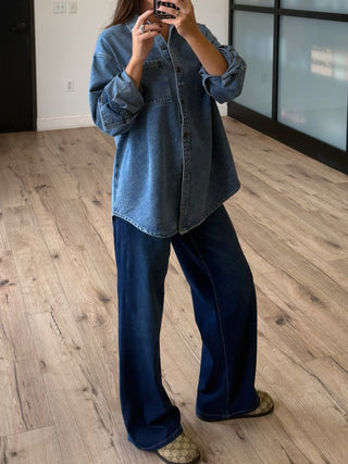 Hill Denim Shacket