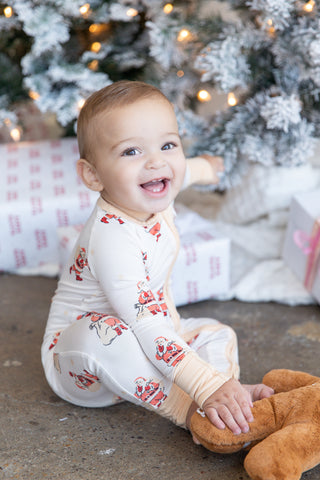 Here Comes Santa Sleep Onesie | Tiny Talulah