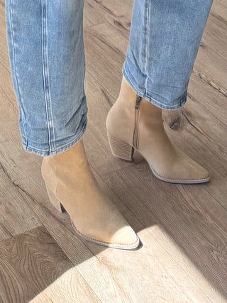 Vita Faux Suede Bootie