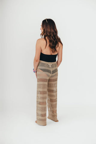 Vieste Crochet Knit Pants