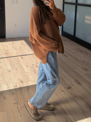 Maywood Knit Sweater | Chestnut | +Plus Available