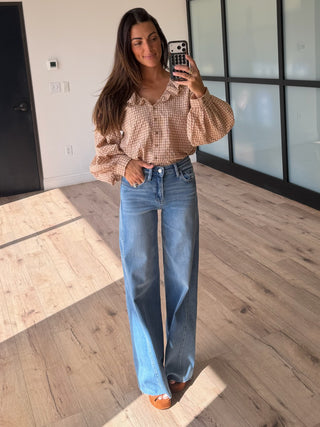 Nothing Better Wide-Leg Jeans