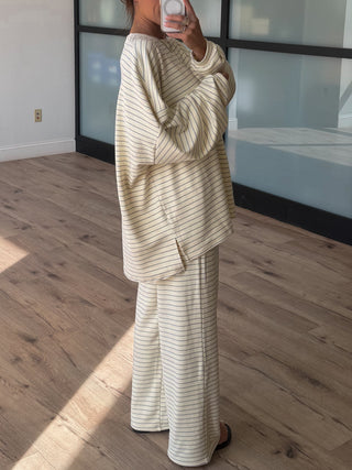 Just Lounging Knit Pullover | Porcelain Sky