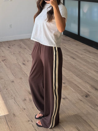 Varsity Butter Soft Active Pants | Espresso
