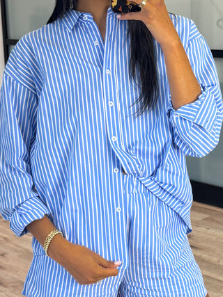 Nantucket Stripe Button-Down