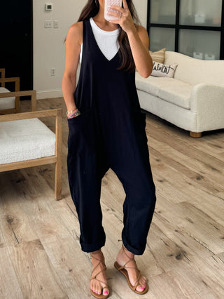 Hendrix Relaxed Jumpsuit | Black