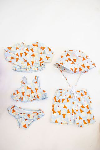 Sugar Cone Two-Piece Bathing Suit | Tiny Talulah