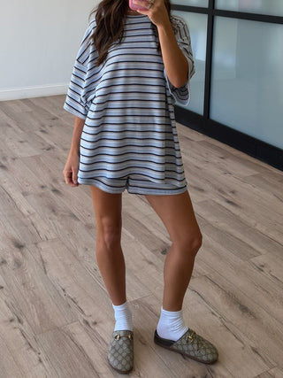Jovi Waffle Knit Tee + Shorts Set | Saltwater | +Plus Available | PREORDER